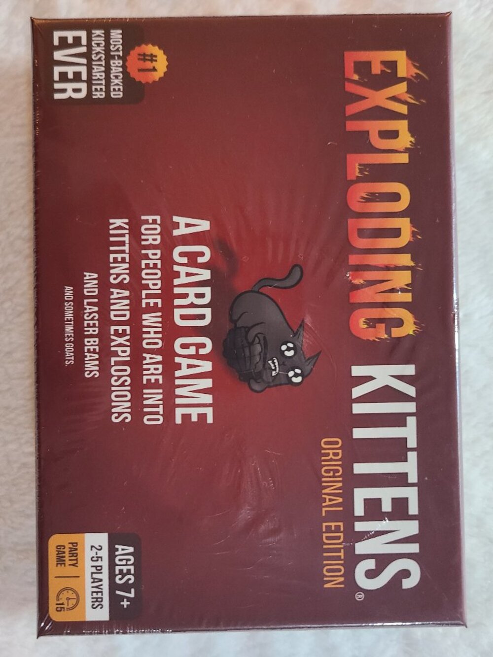 The Exploding Kittens Original Edition card game